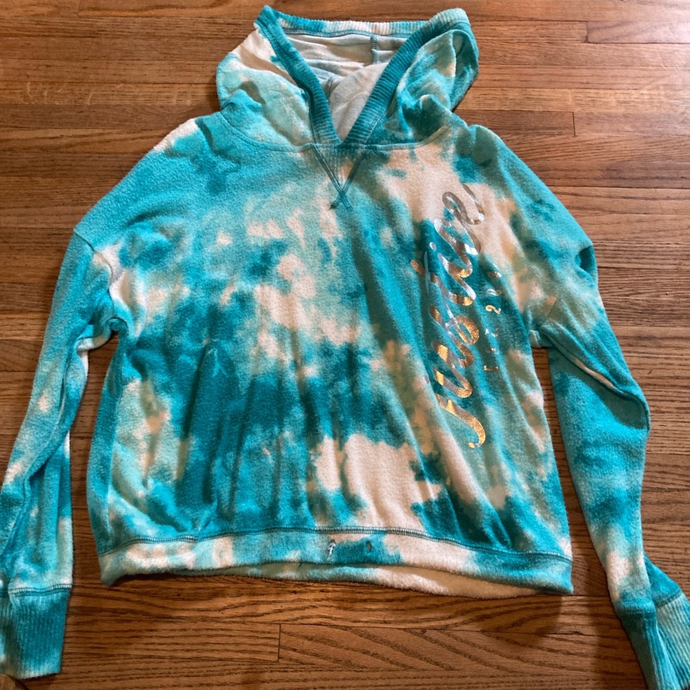 Girl’s Justice hoodied sweater size 12/14